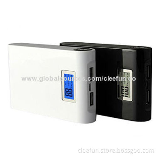 10,400mAh Emergency Portable Power Bank Charger for Mobile Phones, PSP, MP3/MP4 Players